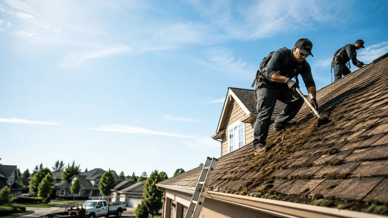 Roof Moss Removal in West Hills, CA near me